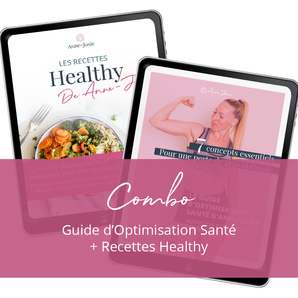 COMBO Ebook Guide d’optimisation santé + Recettes Healthy