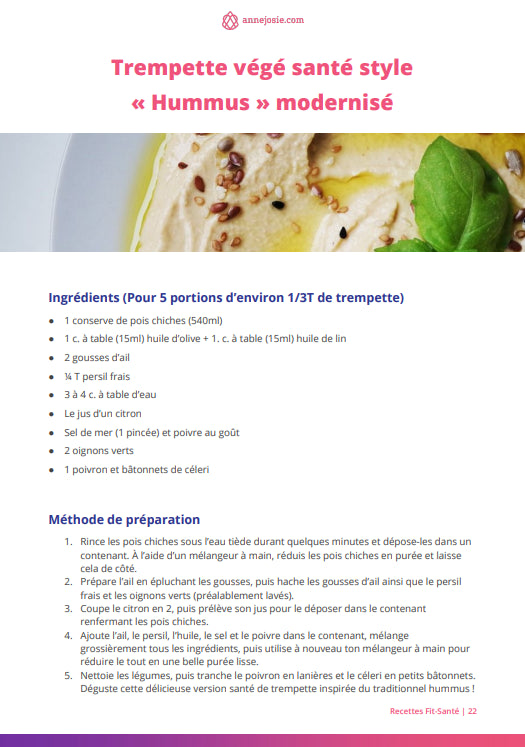 COMBO Ebook Guide d’optimisation santé + Recettes Healthy
